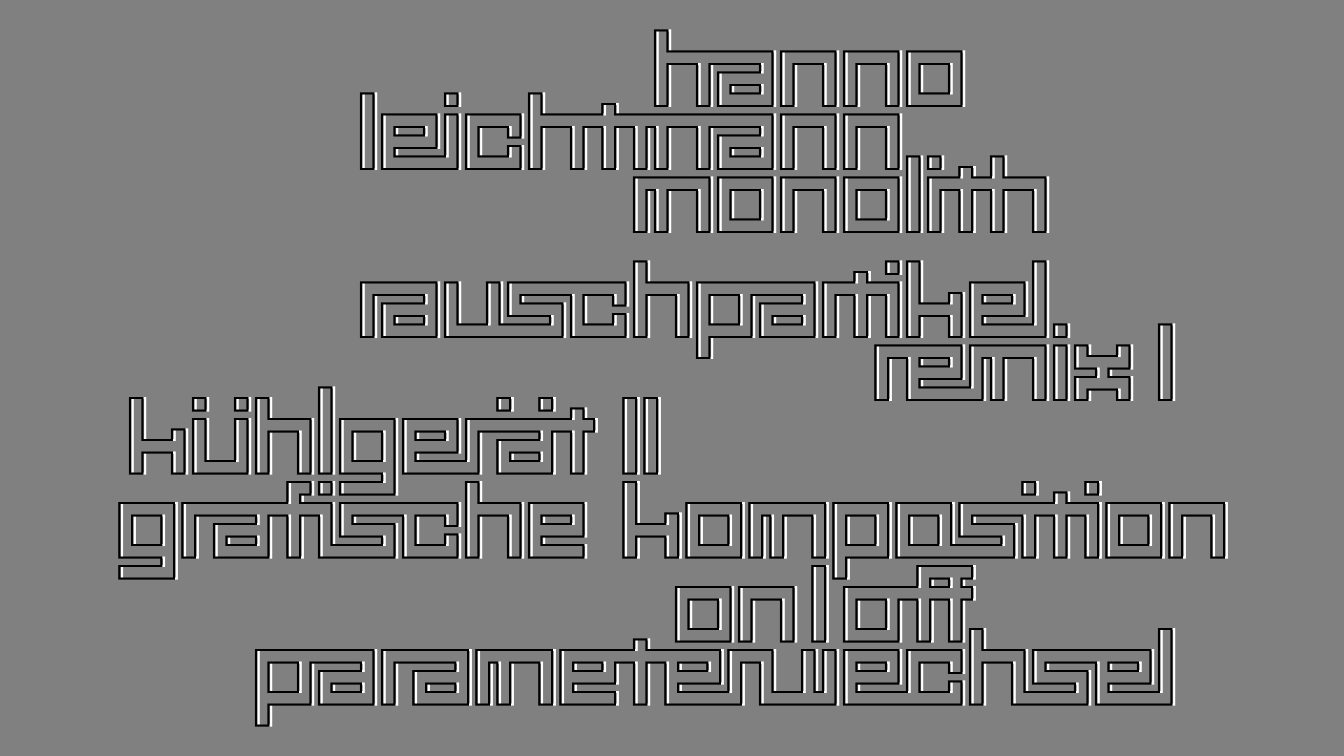 2021-03-10 Hanno Leichtmann - 1996 Monolith (rauschpartikel Remix 1 - 3)